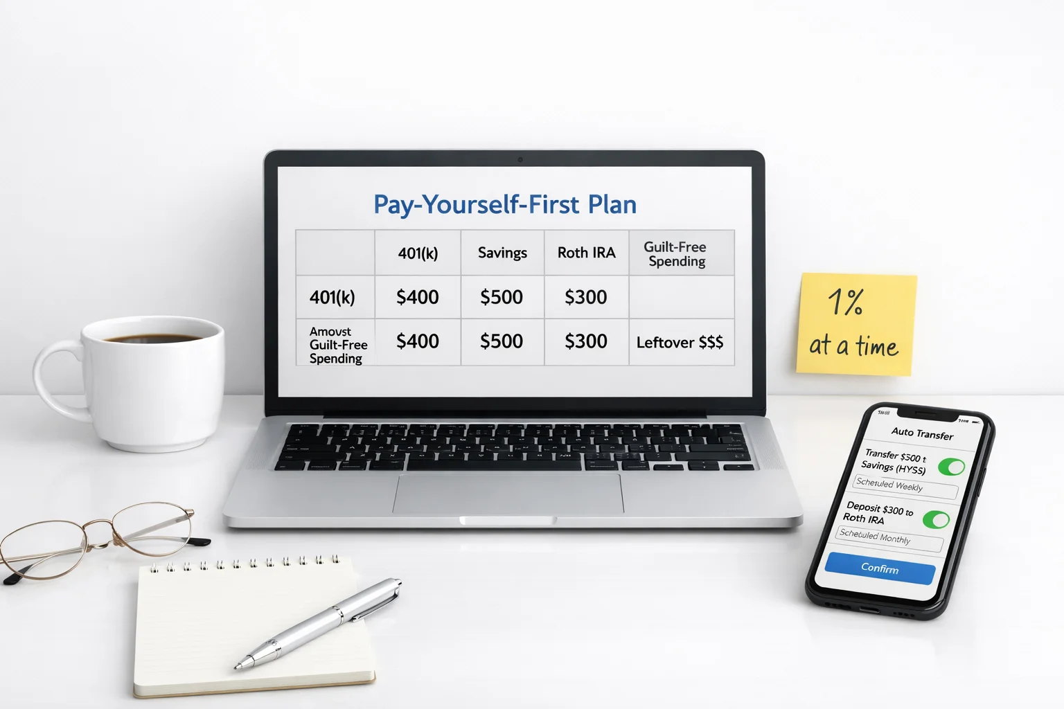 The Automated Budget: Pay Yourself First and Spend the Rest Guilt-Free