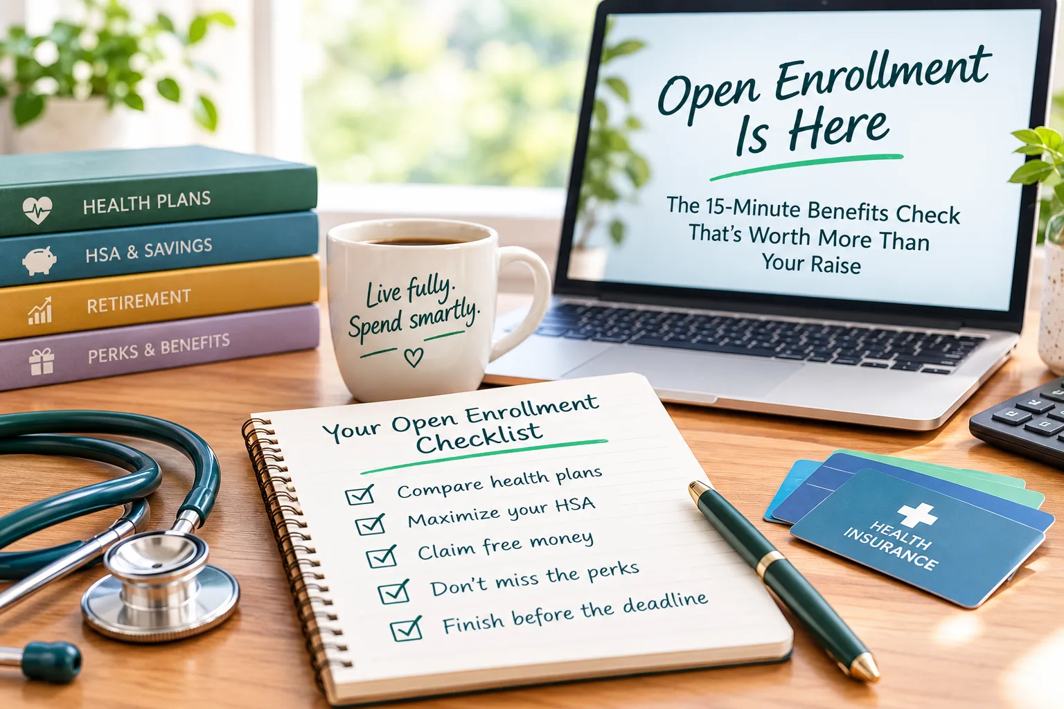 Open Enrollment Is Here: The 15-Minute Benefits Check That's Worth More Than Your Raise
