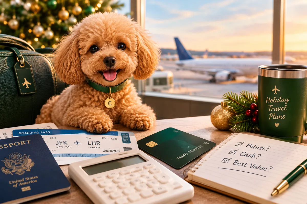 Points or Cash for Holiday Flights? The 5-Minute Math Before Prices Climb