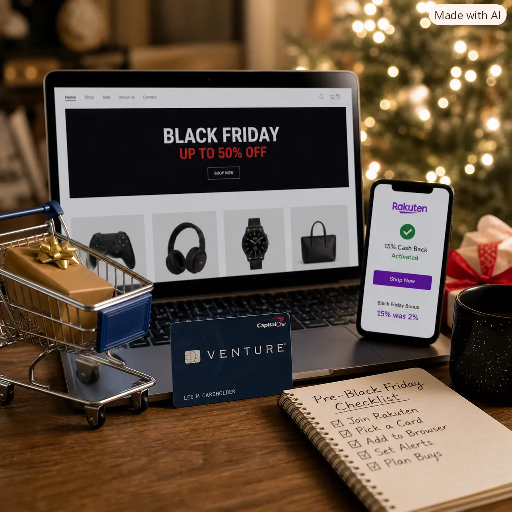 The Holiday Shopping Stack: How to Get Paid Back Three Times on Black Friday