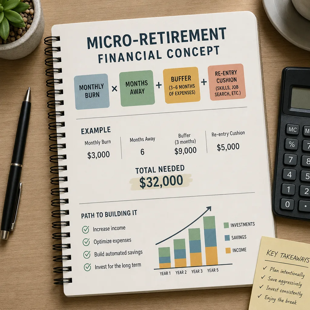 What Is a Micro-Retirement — and How Much Do You Actually Need to Take One?