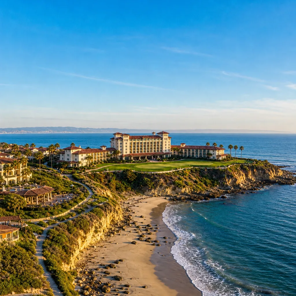 Waldorf Astoria Monarch Beach resort in Dana Point, booked with the Amex Hilton Aspire annual free night reward